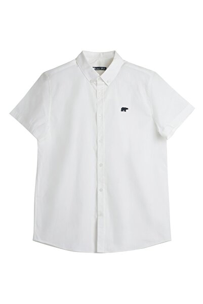 Bad Bear Grady White Short Sleeve Men's Shirt