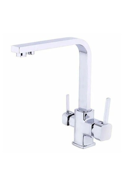 Bando Purified Sink Faucet Square Pipe Chrome