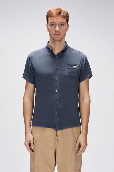 Bad Bear Frank Asphalt Men's Basic Short Sleeve Shirt