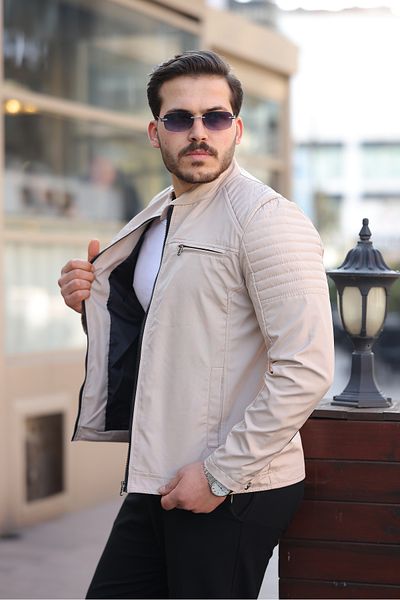 gm giyimarket Ανδρικό εποχιακό μπουφάν - Bondik Fabric