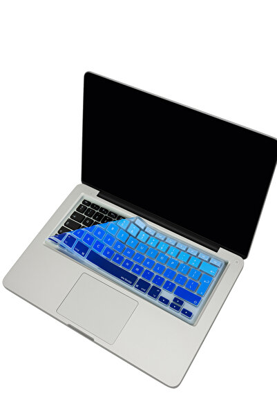 Mcstorey Macbook Air Pro Klavye Koruyucu Ingilizce Baskı (UK-EU) (ESKİ USB'Lİ...