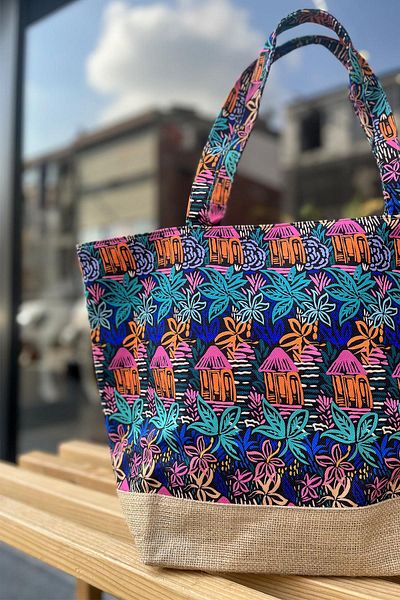 C&City Digital bedruckte Strandtasche Y8670-27 K-07