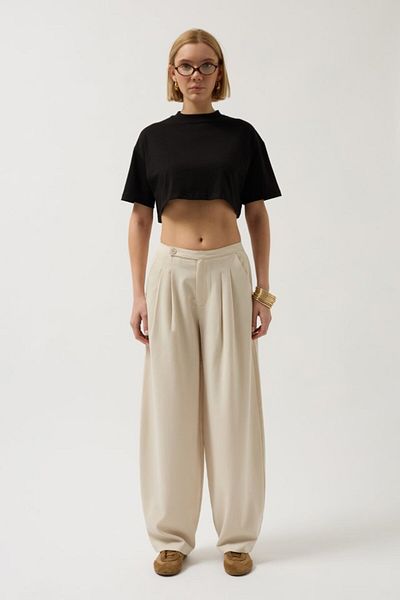 modaserdem Oversize Crop T-Shirt