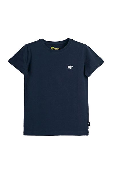 Bad Bear Children's Navy Blue Solid Tee Jr Tshirt 25.06.07.014-C07