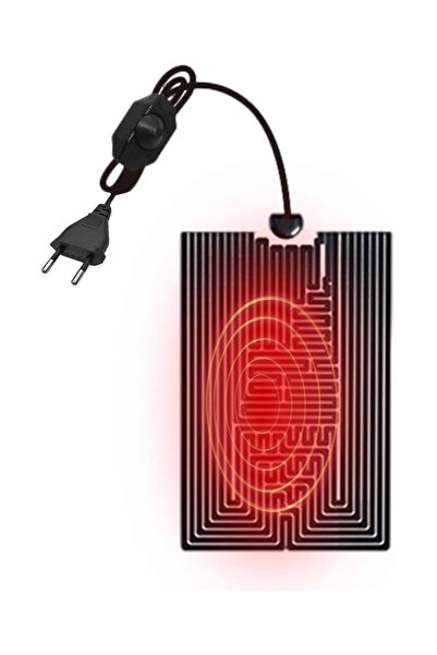 BGA 7w Teraryum Sürüngenler Isı Matı Pet Isıtma Pedi 28x12cm