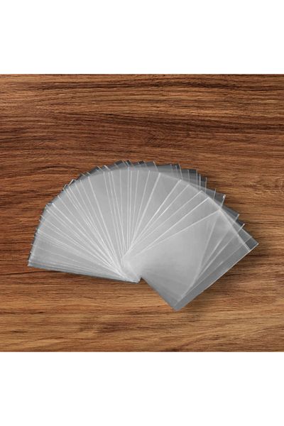 Lila Jewellery 25 τεμάχια αποστολής Sleeve Photocard Διαφανές προστατευτικό κάρτας χωρίς μοτίβο (25 ΤΕΜ - 6,5X9 CM)