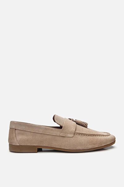 Yaya by Hotiç Beige Herren-Loafer-Schuhe 02AYY 308550 A310