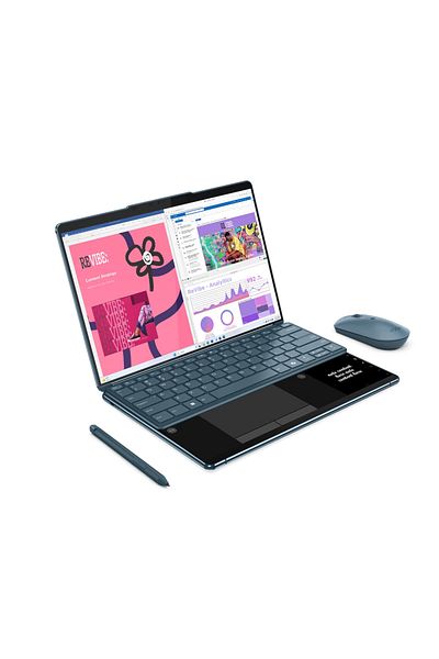 LENOVO Laptop Lenovo Yoga Book 9 13IMU9, Intel CoreTM Ultra 7 155U până la 4,8 GHz, 16 GB DDR5,