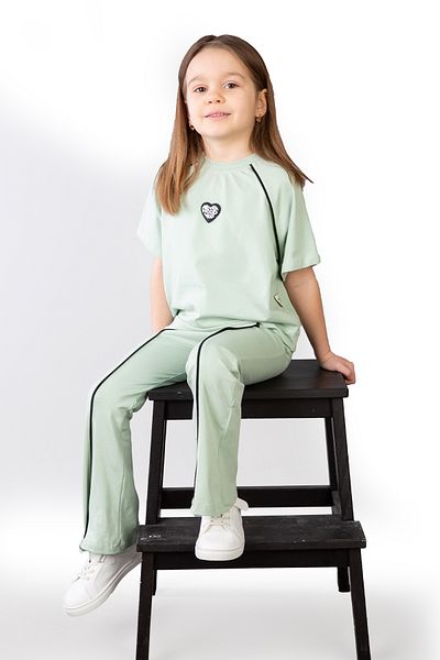 Lmn Children's Suit with Heart Coat of Arms Spanish Trousers
