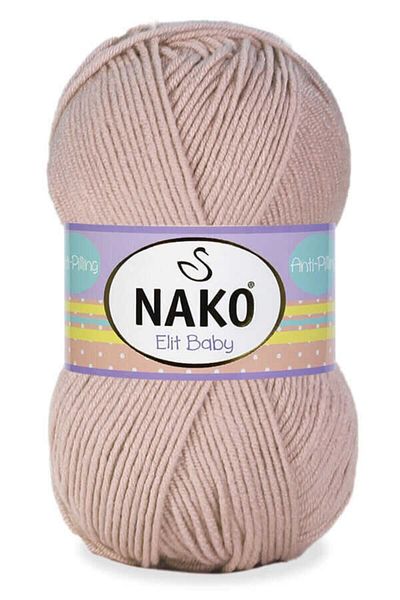 NAKO Elit Baby Anti-Pilling Baby Hand Knitting Yarn Beige 12392