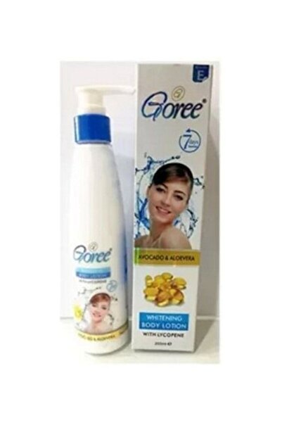 goree جوري لوشن تفتيح الجسم أبيض 205ملليلتر