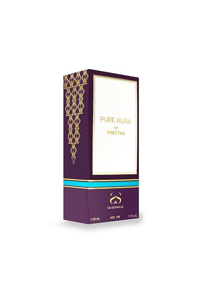 Spectra 118 Pure Aura Eau De Parfum Unisex Perfume - 80ml