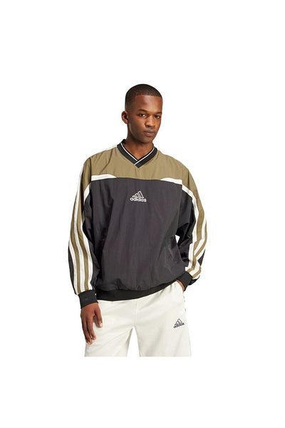 adidas Ανδρικό μαύρο φούτερ Cutline Pullov Jd5395