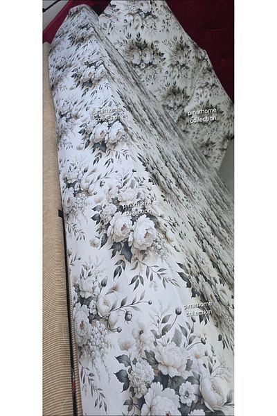 pınarhome collectıon New Season to 3D Digital Printing 100% Cotton Elastic Bed Sheets and Pillowcases Running Depth 28-30 cm