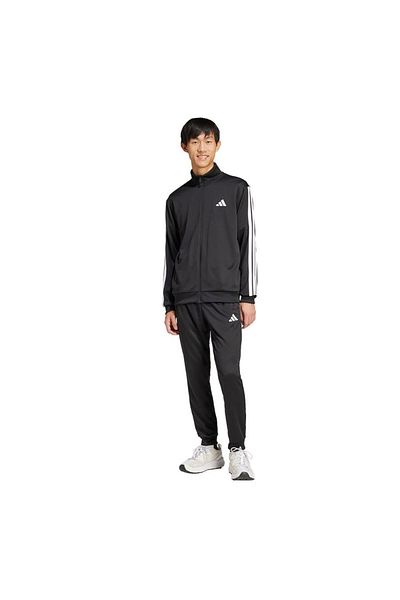 adidas Ανδρική μαύρη αθλητική φόρμα M 3s Ft Tt Ts Jc5375