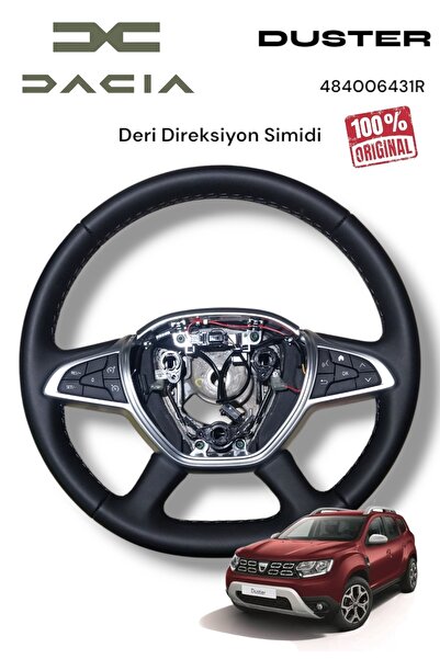 Orjinal Dacia Duster 2 XJD uyumlu Deri Direksiyon Simidi