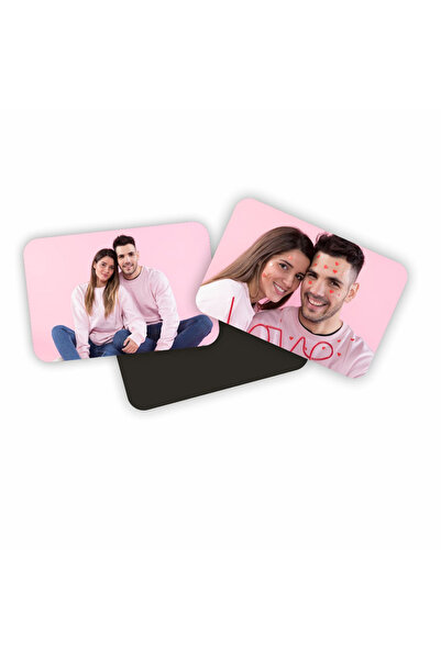 HEDİYECRAFT Kişiye Özel Fotoğraflı Magnet 5 Adet 6x9 Ebat Oval Kesim,
