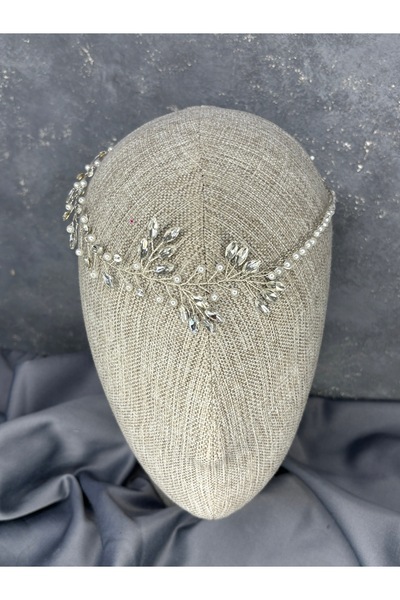 Hayalperest boncuk Berru Design Bridal Henna Crown Hair Accessory