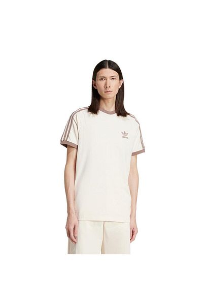 adidas Ανδρικό λευκό μπλουζάκι 3 ρίγες Tee Jn7020