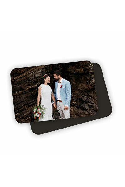 HEDİYECRAFT Kişiye Özel Fotoğraflı Magnet 5 Adet 6x9 Ebat Oval Kesim,