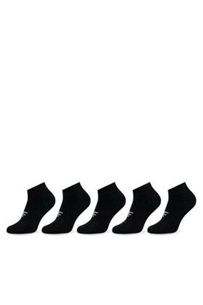 4F boy set of 5 pairs of low children's socks 4FJWAW23USOCM235 black