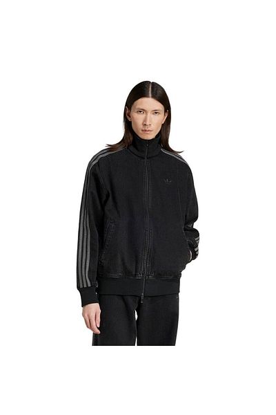 adidas Ανδρικό μαύρο μπουφάν τζιν Fb Tt Jc6717