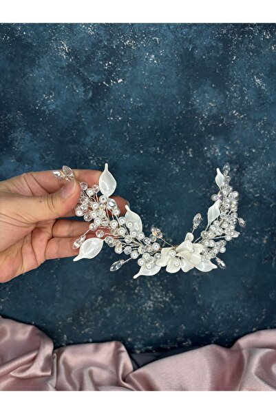 Hayalperest boncuk Agesi Pearlescent Bridal Hairpin Bridal Accessory