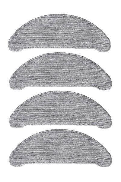 ROPALDE 4 bucăți de cârpă pentru mop compatibile cu aspiratorul robot Viomi S...