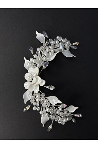 Hayalperest boncuk Agesi Pearlescent Bridal Hairpin Bridal Accessory