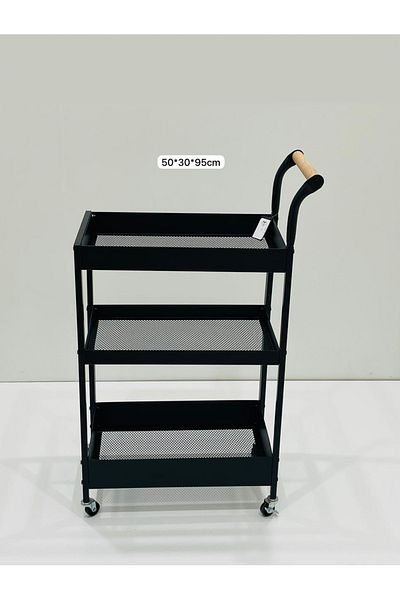 TrentonGCC Multi-Purpose 3-Tier Rolling Storage Cart