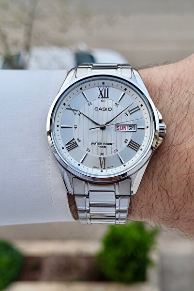 Casio Gümüş Renk Erkek Kol Saati