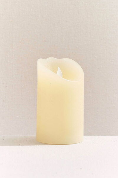 Paşabahçe Silindir Led Mum 12.5x7.5 cm