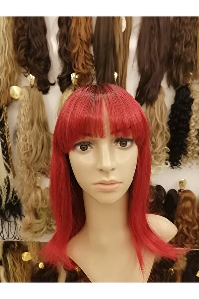 DENİZ Uzun kahküllü ucu dalgalı peruk