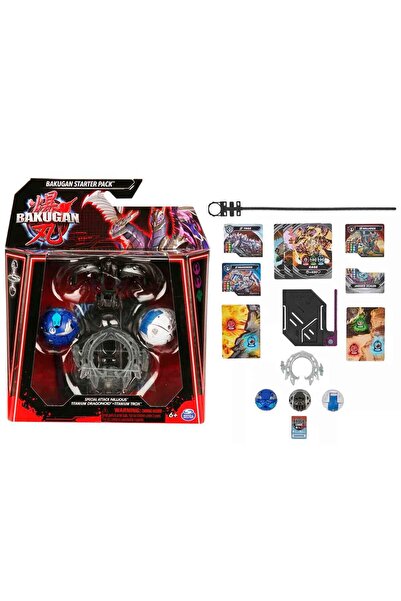 BAKUGAN Başlangıç Paketi S1 - Nillious-Dragonoid-Trox