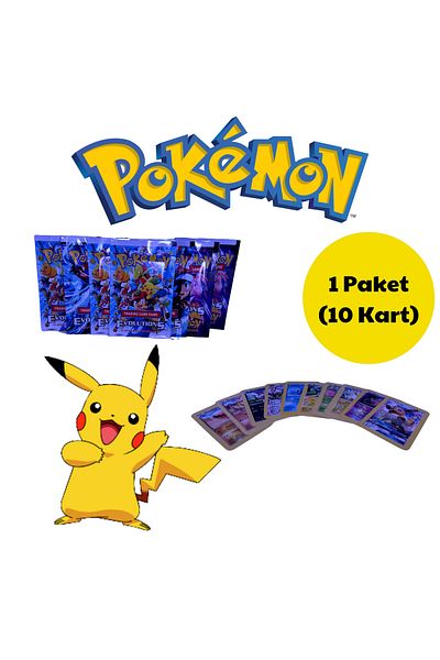 Vera Pokemon New Series 10 Pieces Game Card Collection