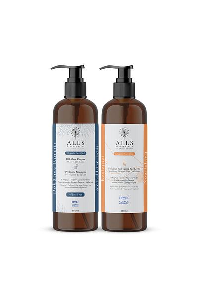 Alls Biocosmetics Organic Hair Care Product Set