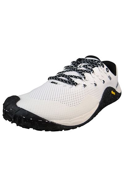 Merrell Herren Halbschuhe Wanderschuhe Trail Glove 7 Barefoot J500629 Weiß White Black Textil/synthetik Mi