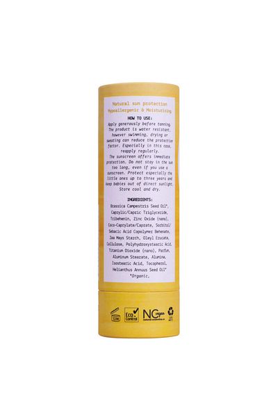 We Love The Planet Organic Vegan Spf 30 Stick Sunscreen 50 Gr
