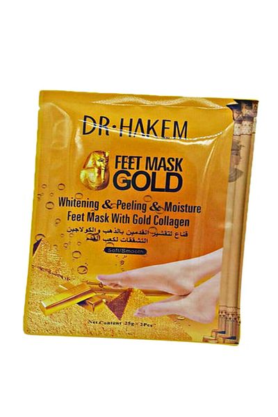 Generic Gold and Collagen Exfoliating Hand and Foot Mask