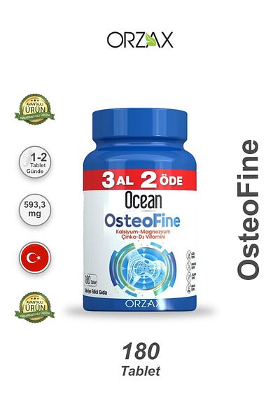 Ocean Osteofine 180 Tablets Advantageous Package 8697595873830