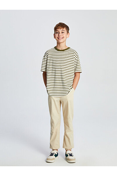 LC Waikiki LCV Kids Elastična struk Bois 'Jogger Pantalone