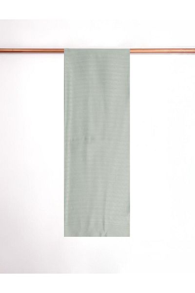 Kayra Μάλλινο Μικτό Σάλι με Λογότυπο Water Green