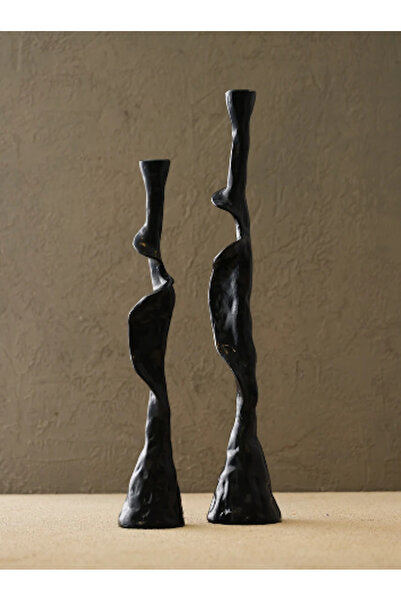 MIARIK DESIGN & DEKORASYON Helezon Şamdan Mumluk - 2li