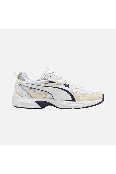 Puma Γυναικεία παπούτσια τρεξίματος Milenio Tech σε λευκό-ροζ χρώμα 392322 -07