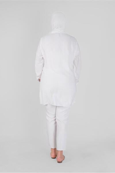 Alvina Boydandan Buttoned Embroidered Tunic - 20135