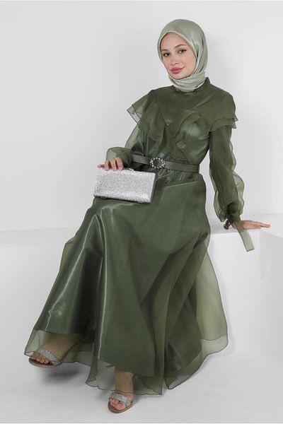 Alvina ROCHIE DE SEARĂ DETALIE VOLAN 50397