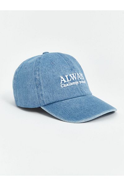 LC Waikiki Lcwk Text Embroidered Denim Boy's Cap Hat