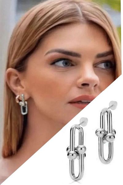 shop Silver Color Steel Tiffany Krabi Earrings