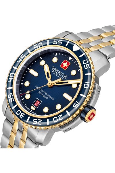 Swiss Military Smwgh0001760 Black Marlin Men's Wristwatch