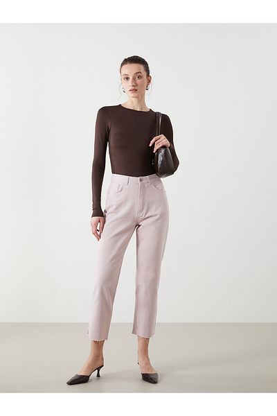 LC Waikiki Γυναικείο παντελόνι Gabardine Standard Fit